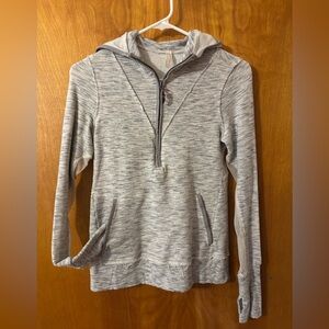 Free People FP Movement XS Markle Mesh hoodie w/ thumb holes front pockets